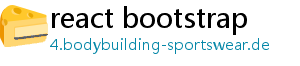 react bootstrap